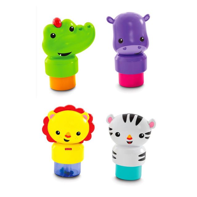 Fisher Price - Kit Sonajas de Animalitos