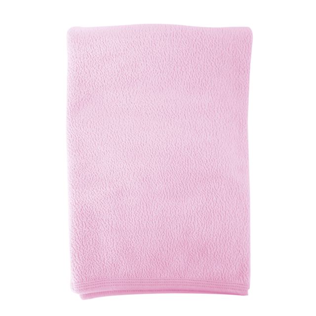 Frazada Polar Carnero Doble Ribete Rosado -Sweetie