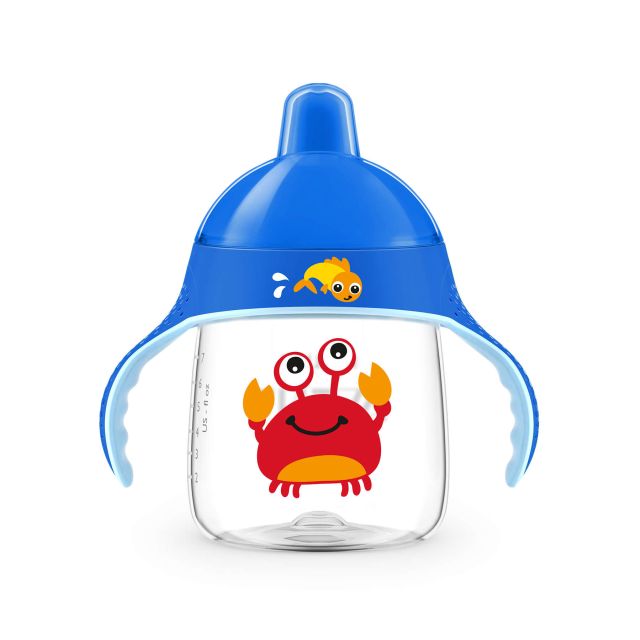 Philips Avent - Taza Spout con Boquilla Mix 9oz / 260ml Azul para Bebés 12m+ Azul