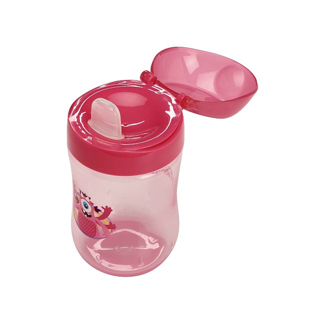 Dr. Brown’s – Vaso de Entrenamiento Boquilla Suave de 270ml para Bebés de 9m+ Rosa