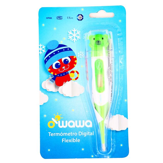 Owawa Termometro Digital Flexible OSITO VERDE