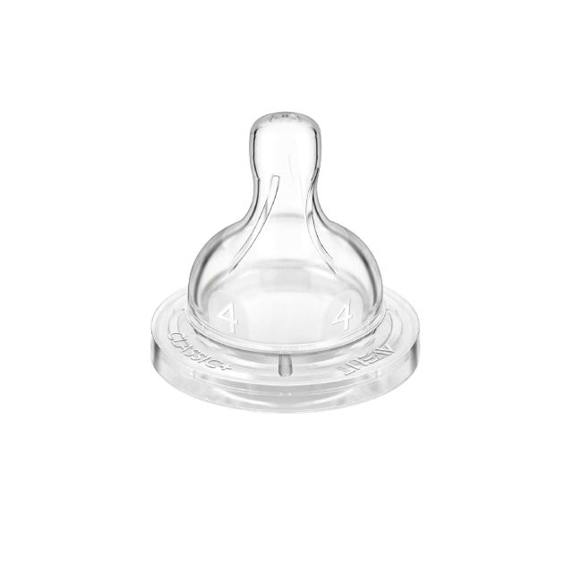 Avent - Tetina Classic Pack x2 de Flujo Rápido para bebé de 6m+