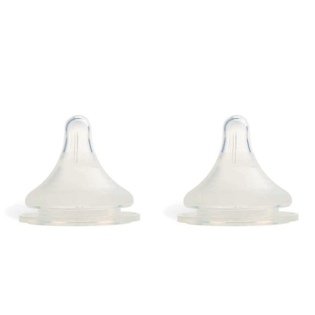 Pack 2 Tetinas 3m+ Peristáltica Plus B/Ancha "M" Tetinas Pigeon