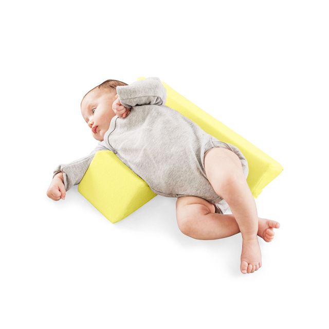 Posicionador Triangular de Seguridad para Recién Nacido Amarillo - Baby Gym