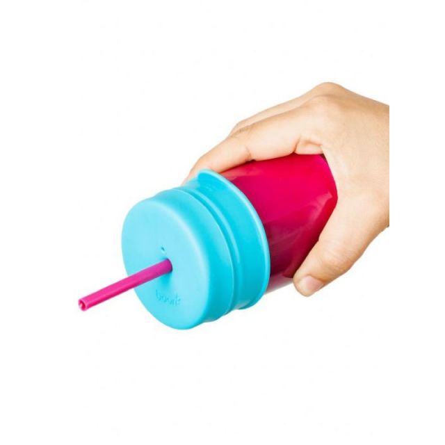 Boon - Tomatodo con Vaso y Sorbete Rosado