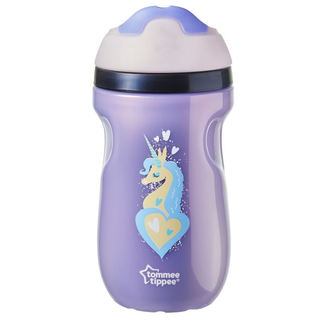 Vaso Insulado Boquilla Rígida 9oz/260ml Morado Tommee Tippee