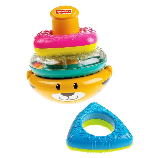 Fisher Price - Tigre Pirámide Juguete Apilables para Bebés