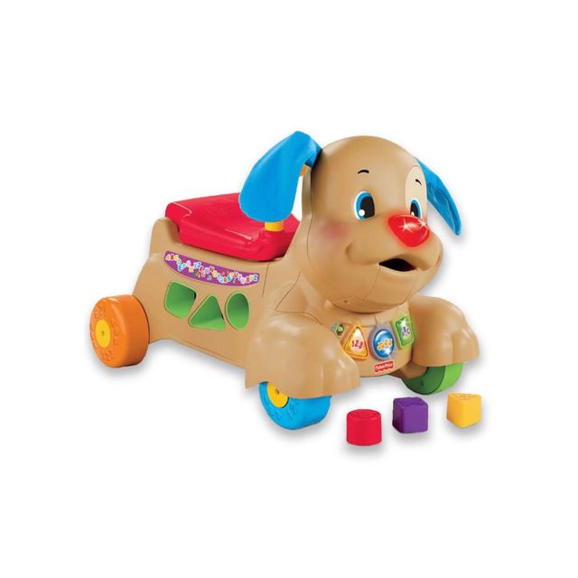 Fisher Price - Andador Perrito Camina Conmigo 3 en 1 
