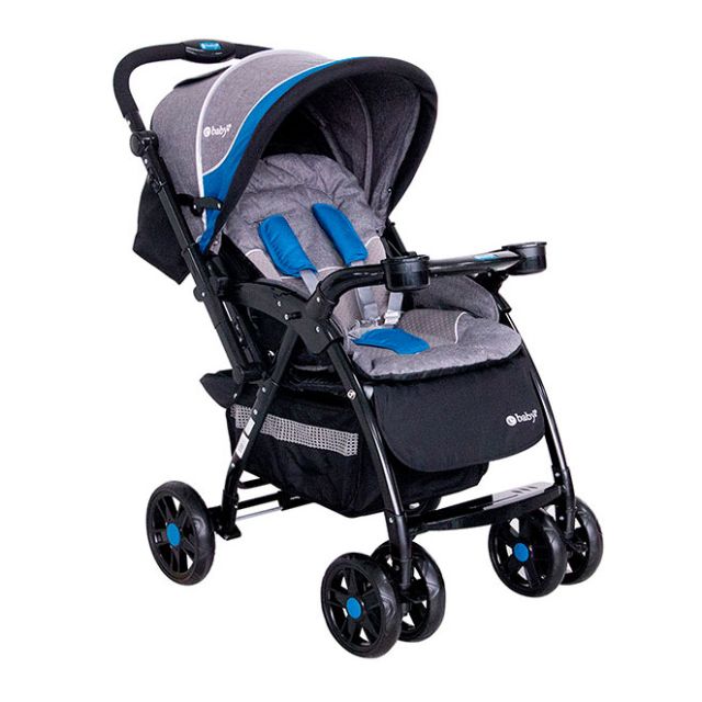 Coche Cuna Yodie Azul - Ebaby