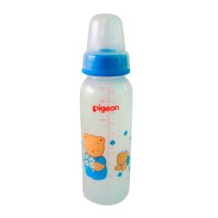 Biberón de Plástico Polipropileno 240 ML Azul de Pigeon