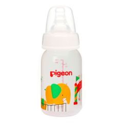 Biberón para Bebés 4oz/120ml B/Estándar Blanco Elefante Pigeon