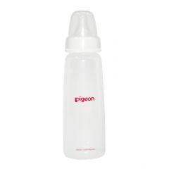 Biberón PP 8oz/240ml con Sistema Anticólicos/ Blanco - Pigeon