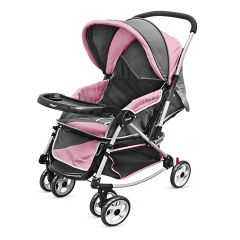 Infanti - Coche Cuna Jersey Rosado