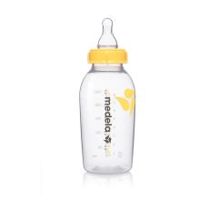 Biberon de plastico polipropileno Medela Talla M Estándar 8oz/250ml