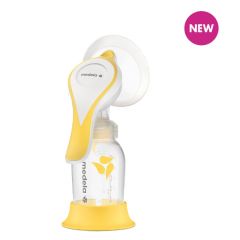 Extractor de leche manual con Recipiente y Mango Ergonómico - Medela