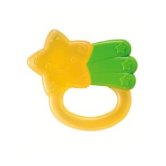 Rascaencias Enfriable para Bebés Estrella Amarilla Mordedor Pigeon