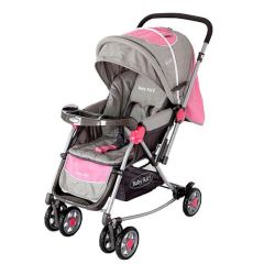 Baby Kits Coche Cuna Mecedor para Bebés Flip Rosado