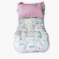 Maternelle - Colchoneta para Coche Rosa UNICORNIO