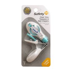 Safety First 1st - Cortaúñas y Pinza con Lupa