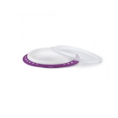 Plato de Comida para para Bebé Tendido con Tapa para Easy Learning Nuk
