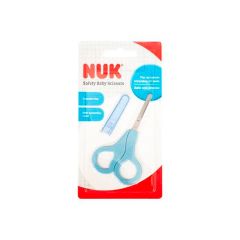 NUK-  Tijeras especiales para tu bebé Celeste