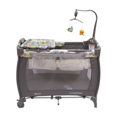 CUNA CORRAL SWEET DREAMS Gris- Ebaby