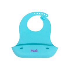 Bbero Impermeable de silicona Koali de Color celeste