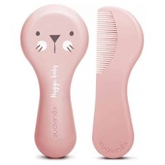 Set Cepillo y Peine para bebé  +om Rosado - Suavinex