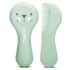 Set de Cepillo y Peine para bebé +0m Verde - Suavinex