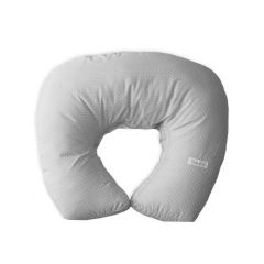 ALMOHADA DE LACTANCIA GRIS PUNTOS BLANCO -SWEETIE