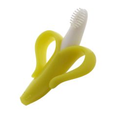 Baby Banana - Cepillo Mordedor para Bebés Super Flexible