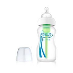 Biberón para recién nacido anticólico de plástico PP Options 9oz/270ml B/Ancha Dr. Brown’s