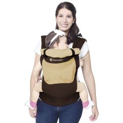 Maternelle - Canguro ergonómico 4 en 1 Marrón