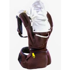 Canguro Baby Hip Carrier con Asiento Marrón - Monchitos