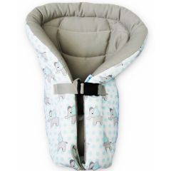 Maternelle - Cojín Ergonómico gris verde elefante