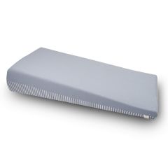 Mini Colchón Anti-Reflujo 75X40 Rayas Gris/Plata - Kaligo