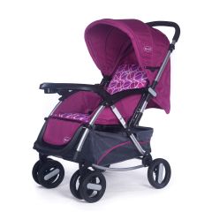 Baby Kits - Coche Cuna Mecedor Modena para Bebé Fucsia