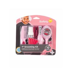 Safety 1st -Primer Set de Aseo 10 Piezas Raspberry