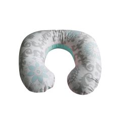 Maternelle - Almohada de Lactancia 5 en 1 Premium Verde Flores Rosa