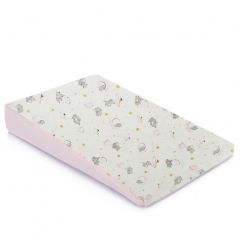 Maternelle - Almohada Antireflujo para Bebé Rosado Elefantes 