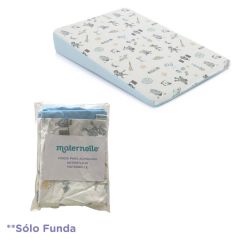 Funda para Almohada Antireflujo Celeste Buho Maternelle