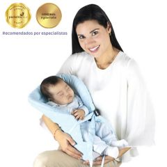 Maternelle - Cojín Ergonómico para Bebé Celeste