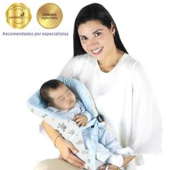 Maternelle - Cojín Ergonómico Celeste espacial