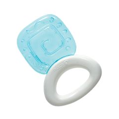 Rascaencias Enfriable para Bebés Cuadrado Azul  Mordedor Pigeon