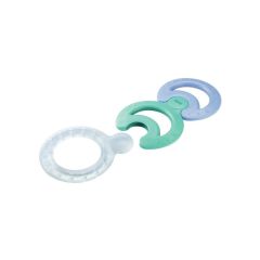 Anillos Mordedores Dentición Oral Care para bebés Celeste