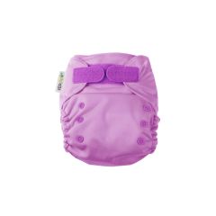 Ecopipo - Pañal Ecológico Reutilizable Unitalla Velcro Liso Lila 