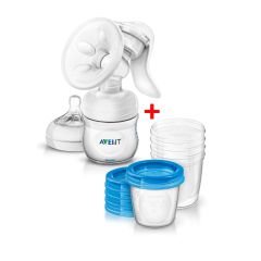 Combo Extractor Manual+Recip 180ml X 5PC - Philips Avent 