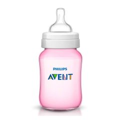 Philips Avent - Biberón para Bebés Classic+ 9oz / 260ml Rosa