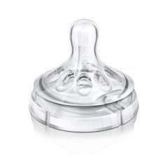 Avent - SCF654/27 Tetina de Flujo Rápido  para bebé de 6m+ Natural