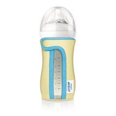 Avent - Funda para biberones de Vidrio 8oz / 240ml  Crema